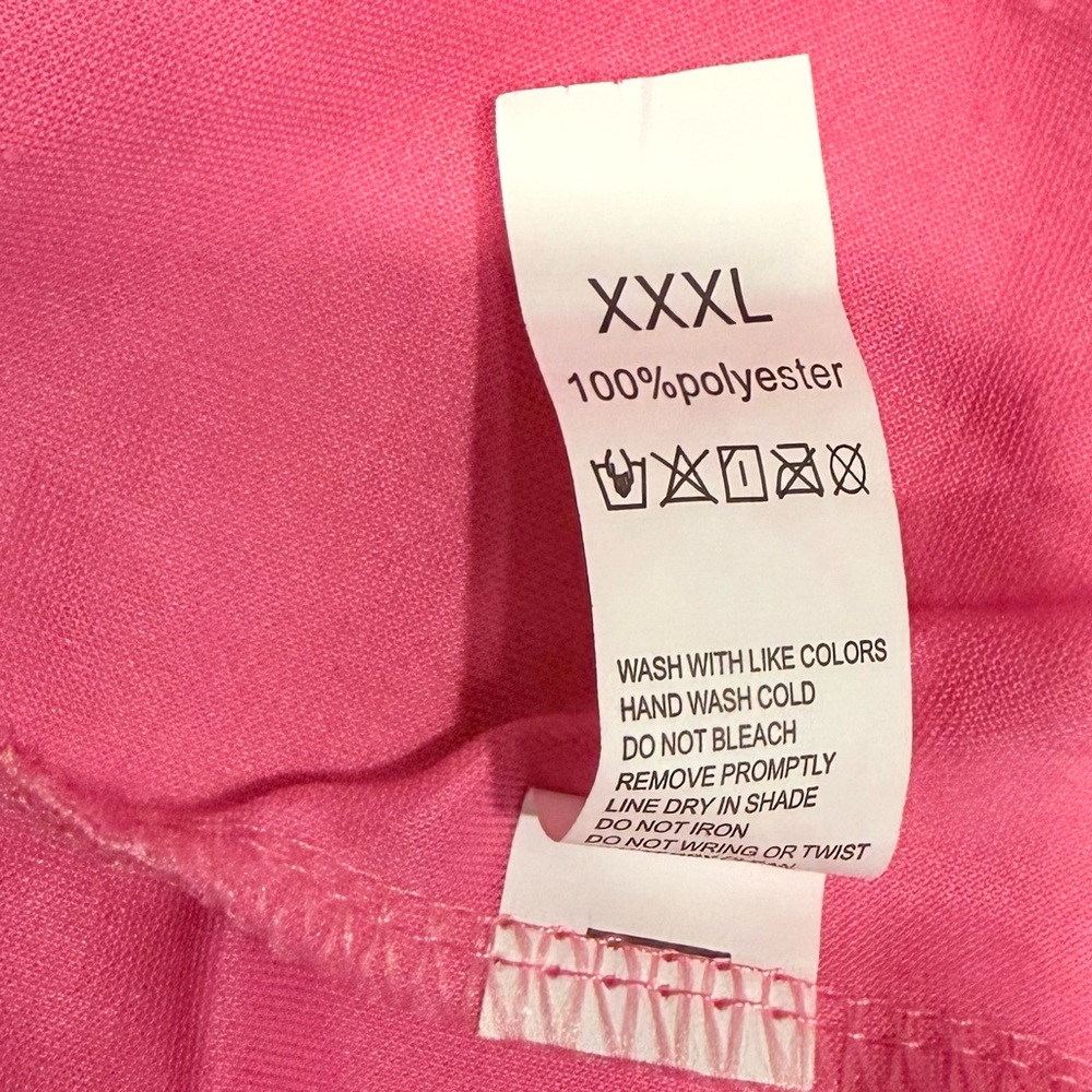 Hot pink 70’s retro hippie cowgirl costume fringe faux suede vest size XXXL - Picture 6 of 6